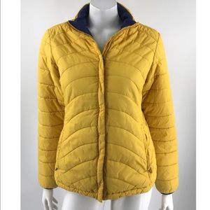 Land’s End gently used yellow ski jacket
